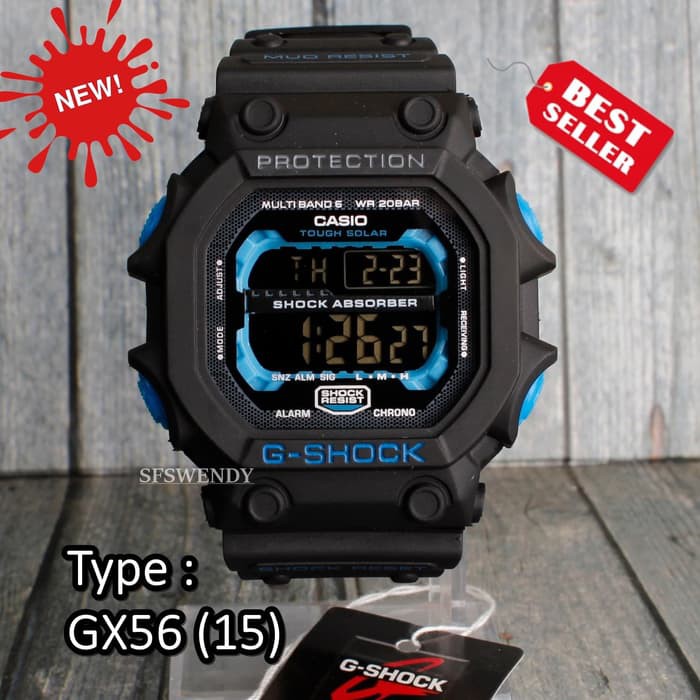 BONUS LANGSUNG  G Shock GX-56 Kotak Jam tangan pria & anak digital