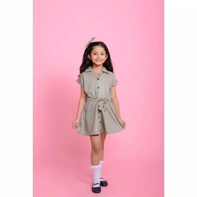 ALONA Dress PRINCESS Anak Perempuan baju terusan anak