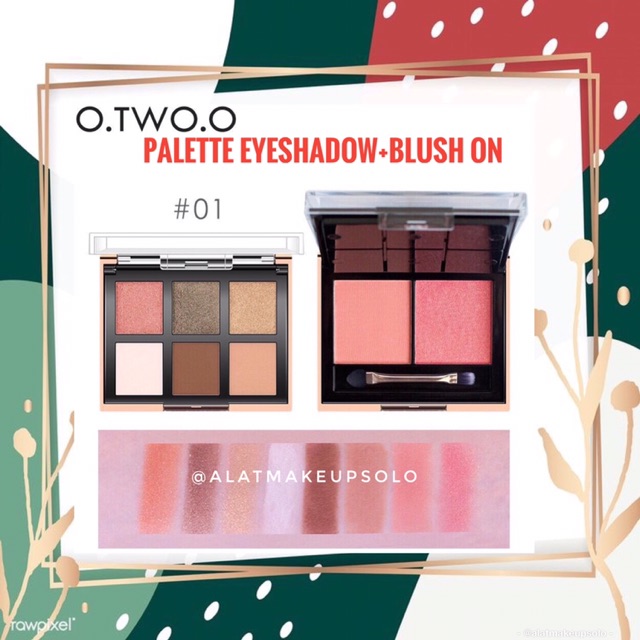 Eyeshadow palette o.two.o