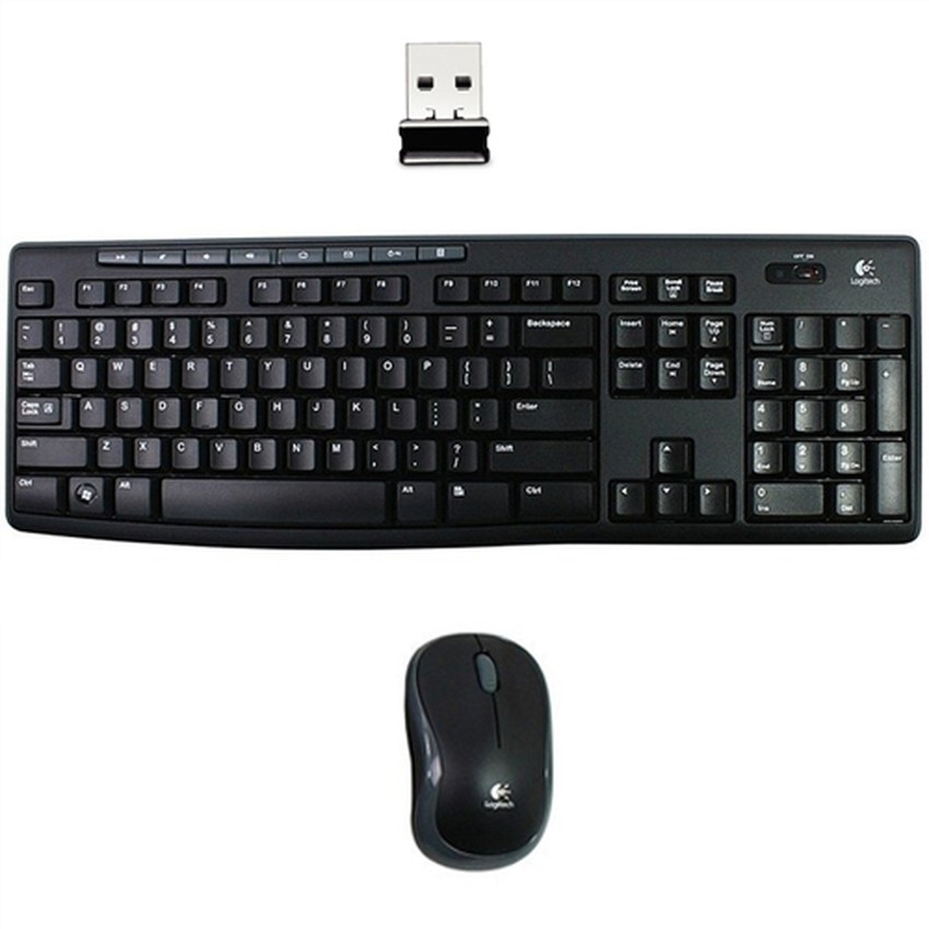 Logitech Keyboard dan Mouse Wireless MK270R