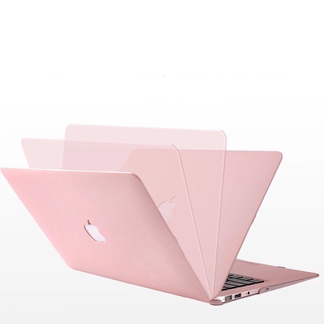 Casing Shell Cover Hardcase Series Macbook Air 13 inch A1466 A1369 - Pink