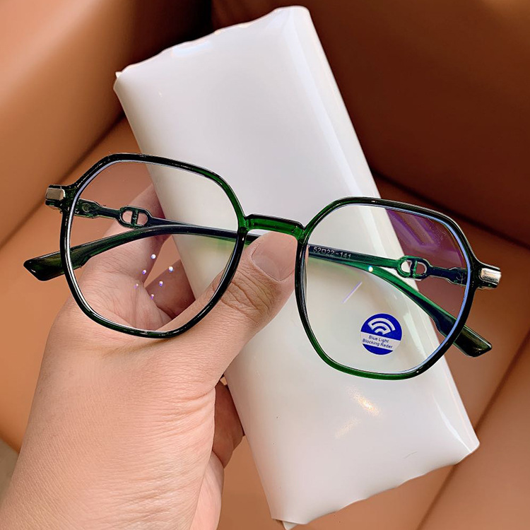 Kacamata Frame Fashion Gaya Glasses Anti-radiation Wanita Pria