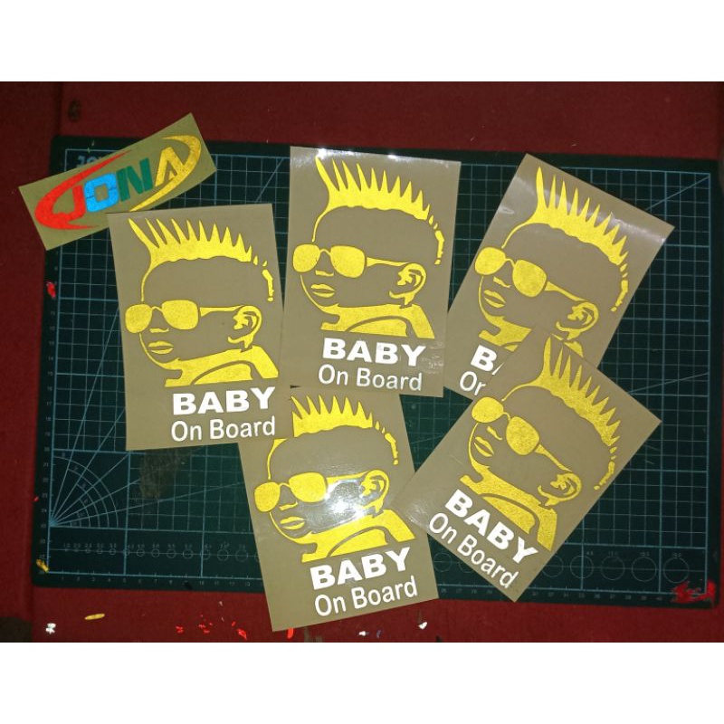 

Stiker Cutting Baby on Board