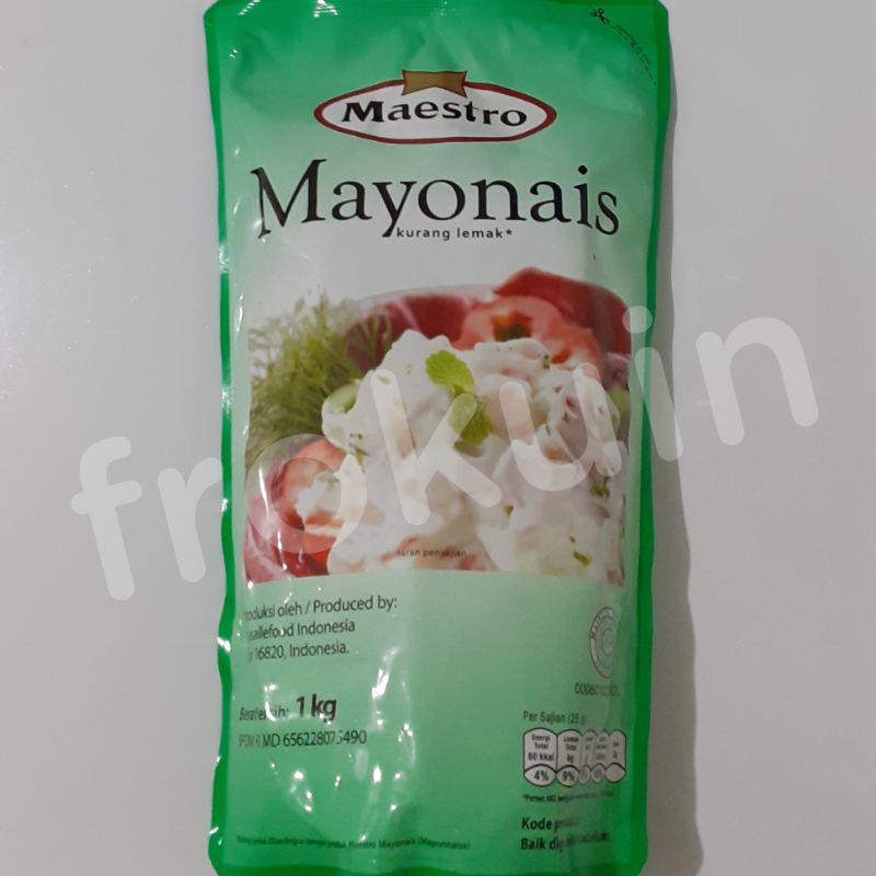 

Maestro Mayonaise Original, Thousand Island 1kg - frozen food murah