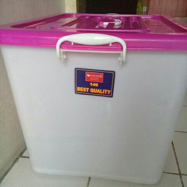 Gratis Ongkir! Box Container 140l / Container Serbaguna 1320 (140l) - Gajah Plastik