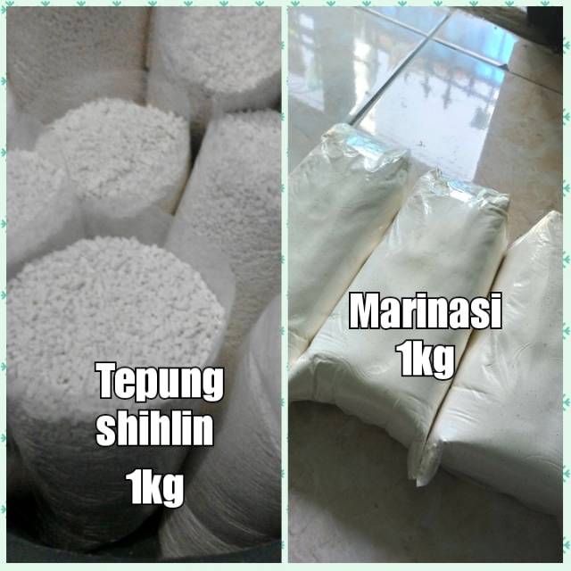 

Paket tepung chicken pok / ayam pok (tepung shihlin + marinasi)