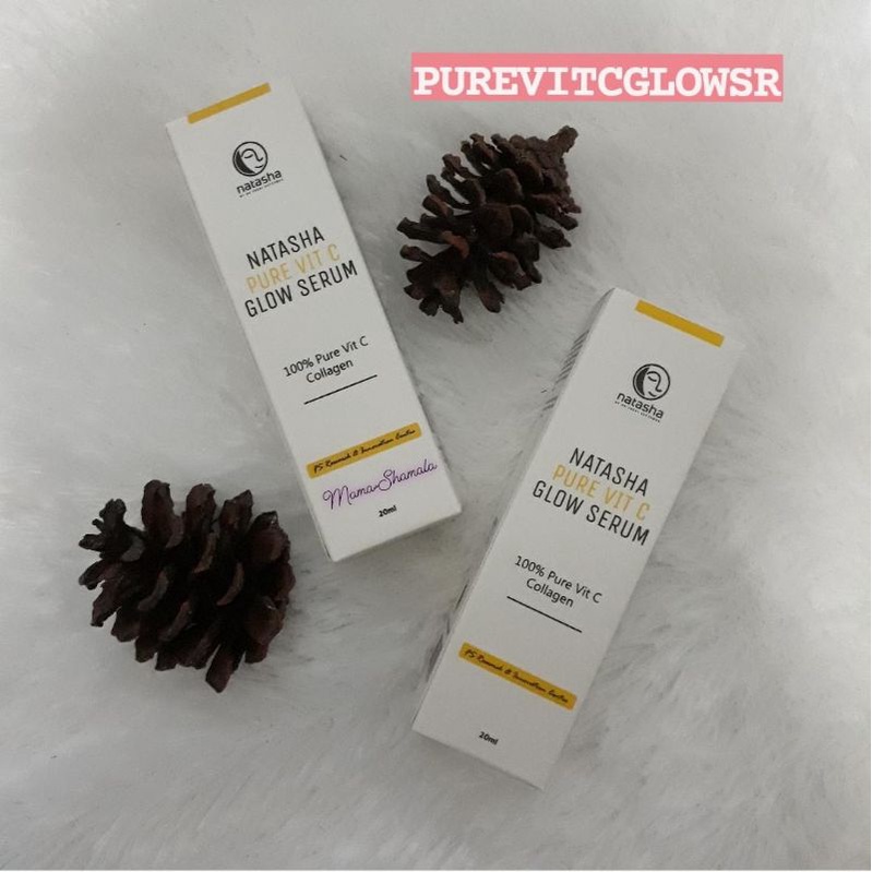PureVitCGlowSerum serum pencerah Vitamin C Natasha Skin Care by dr. Fredi Setyawan glowing serumpenc