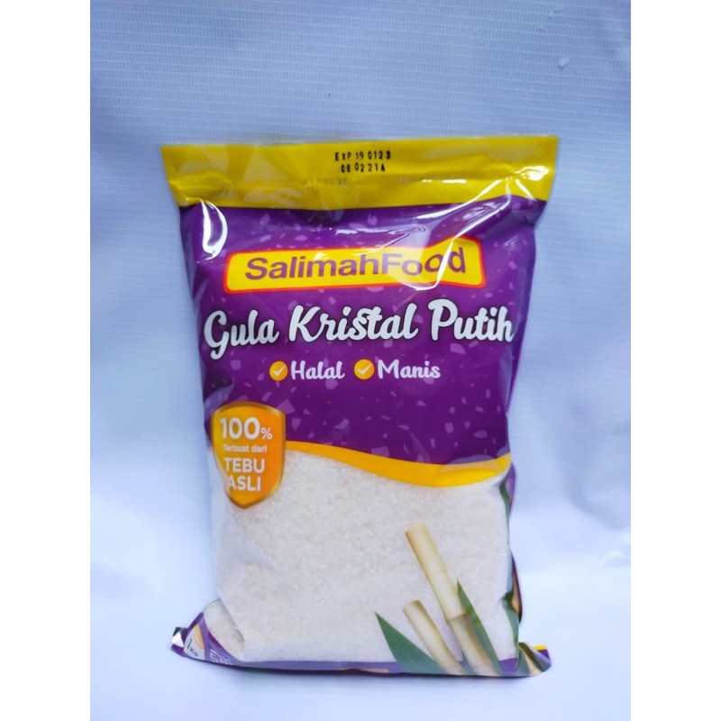 

Gula Pasir Kristal Putih 1 kg by Salimah Food