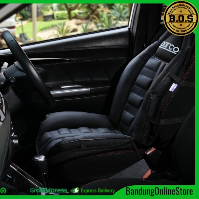 original Sparco Alas Jok Mobil Sporty UNIVERSAL - Hitam