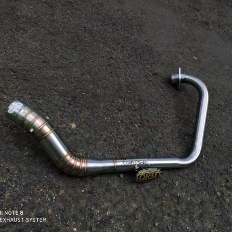 leher knalpot racing KLX kolong roadrace