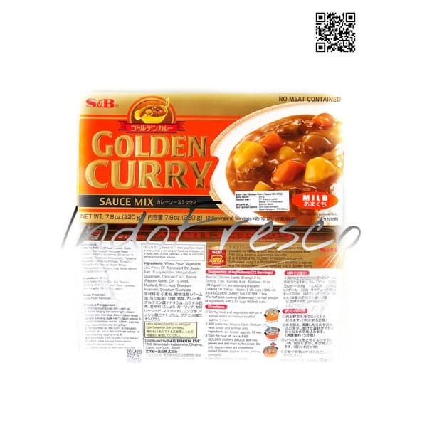 

SAUS-DRESSING- SNB GOLDEN CURRY SAUCE MIX- BUMBU SAUS KARI 220G -SAUS-DRESSING.