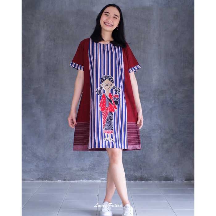 Dress Batik Luwes Putera Jojo