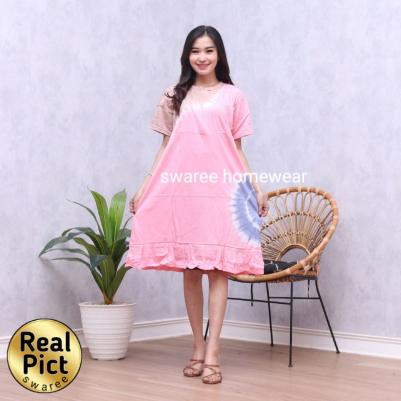 Baju Wanita Daster Busui Murah Baju Daster Wanita Pekalongan Kekinian Lengan Pendek Bisa Pilih Warna