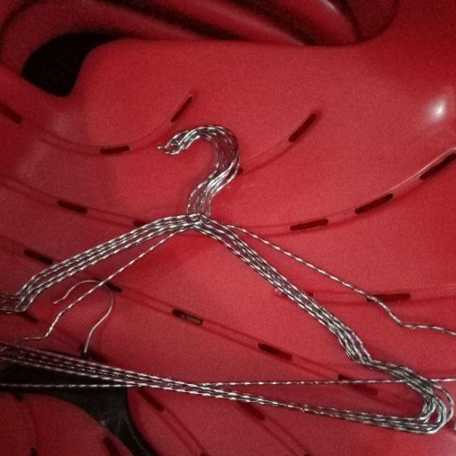 Hanger Gantungan Besi Ulir Chrome Stainless 12 Pcs