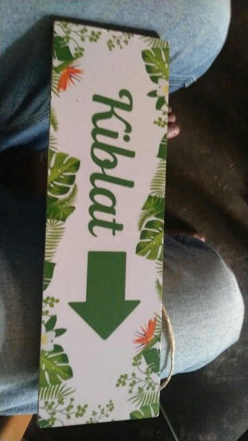 Hiasan Pajangan Dinding Wooden Poster Papan Rumah Assalamulaikum Tropical