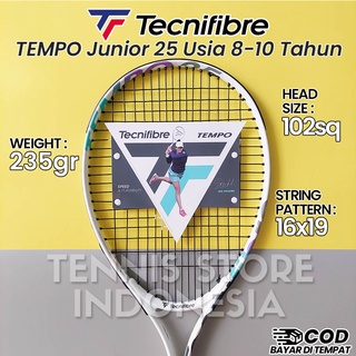 Raket Tenis Anak Tecnifibre TEMPO Junior 25 / Usia 8 9 10 Tahun IGA SWIATEK