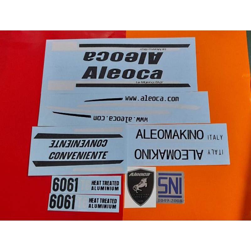 Stiker Sepeda Aleoca Conveniente