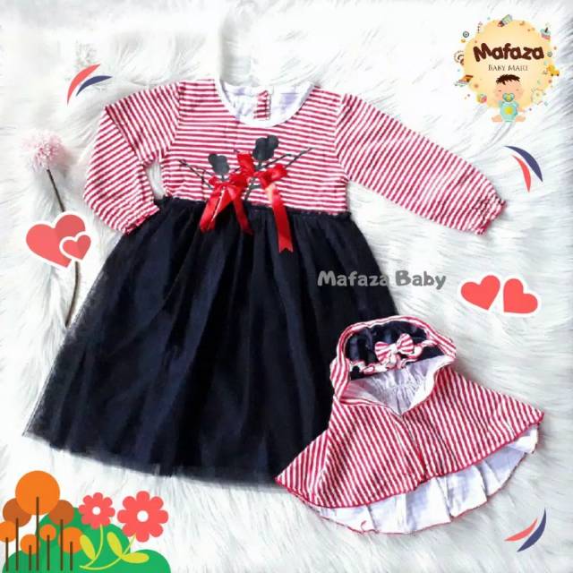 Yusma colection Baju Muslim Anak Dress Muslim Anak Baju Muslim Bayi Gamis Ballerina