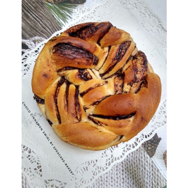 

Roti Coklat Swirl