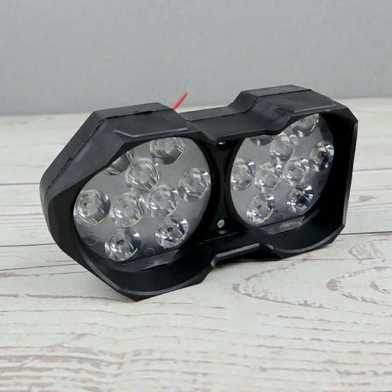 Lampu Tembak Motor ATV LED Spotlight 18 LED - MIX-U9