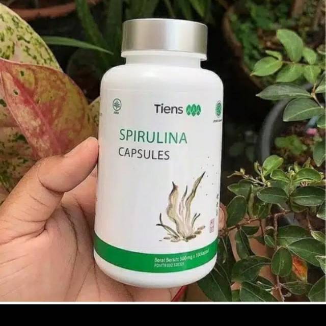 Spirulina masker tiens asli ori