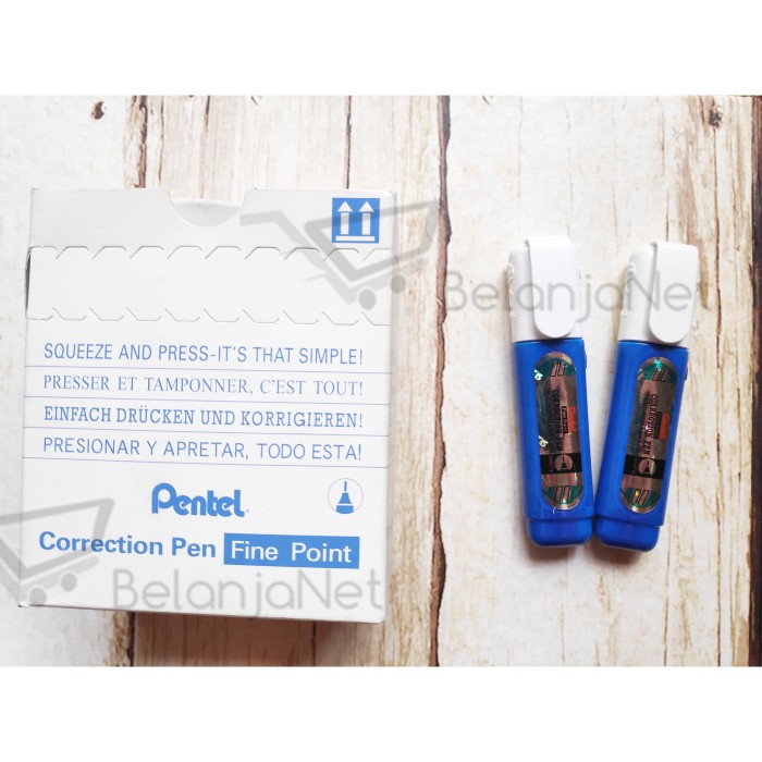 

Hemat Tipex Tip Ex Correction Pen Pentel 12 Ml Zl-31W Murah