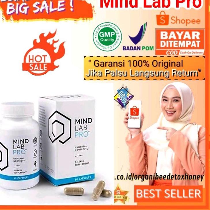 11.11SALE Mind Lab Pro Suplement Otak Universal Nootropic Mindlab Pro 60 Caps Vitamin Otak Asli impo