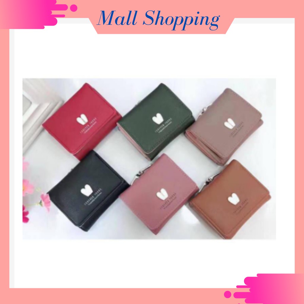 (COD) Dompet Wanita Dompet Kulit Import F37 MALLSHOPPING