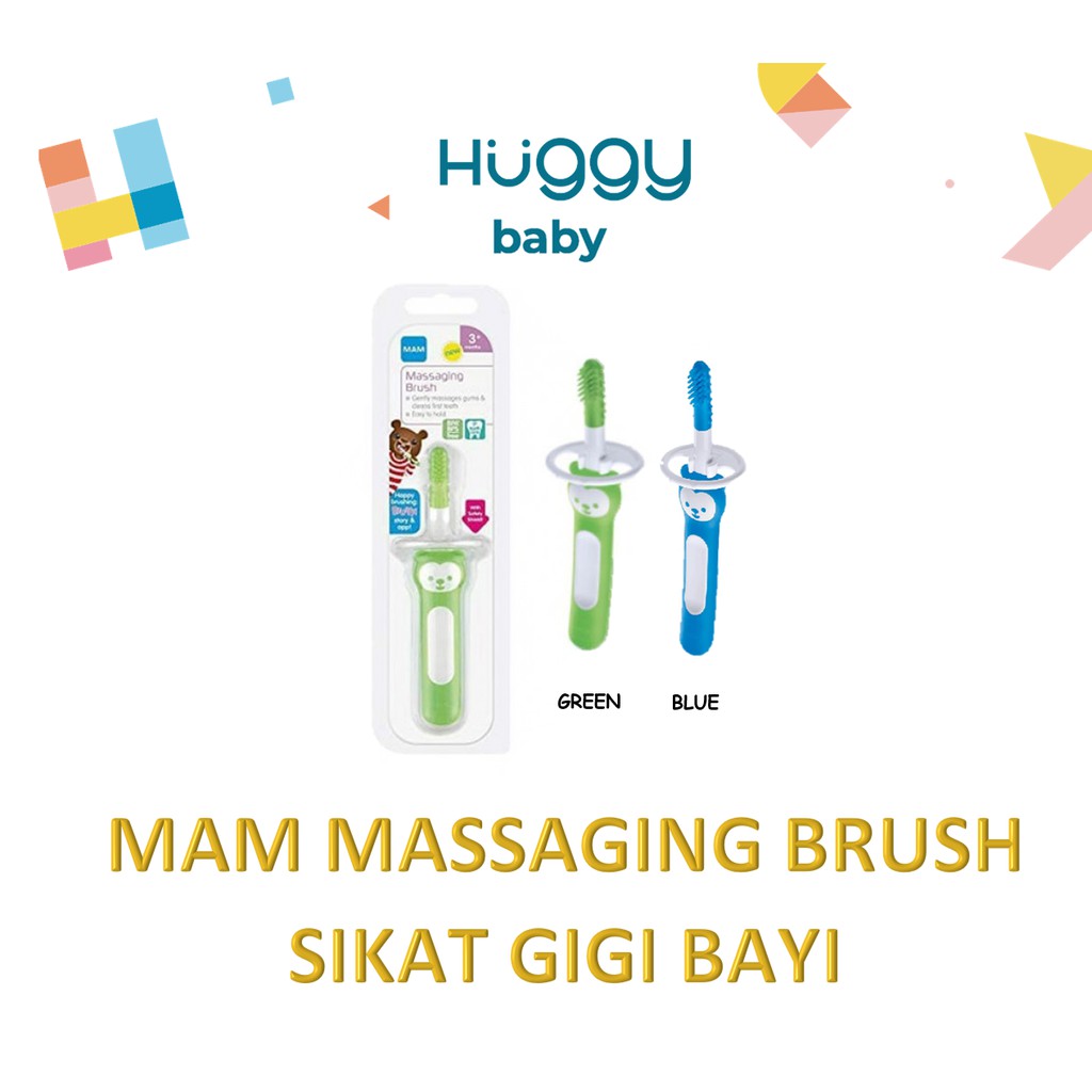 Mam Baby Massaging Brush Sikat Gigi Bayi