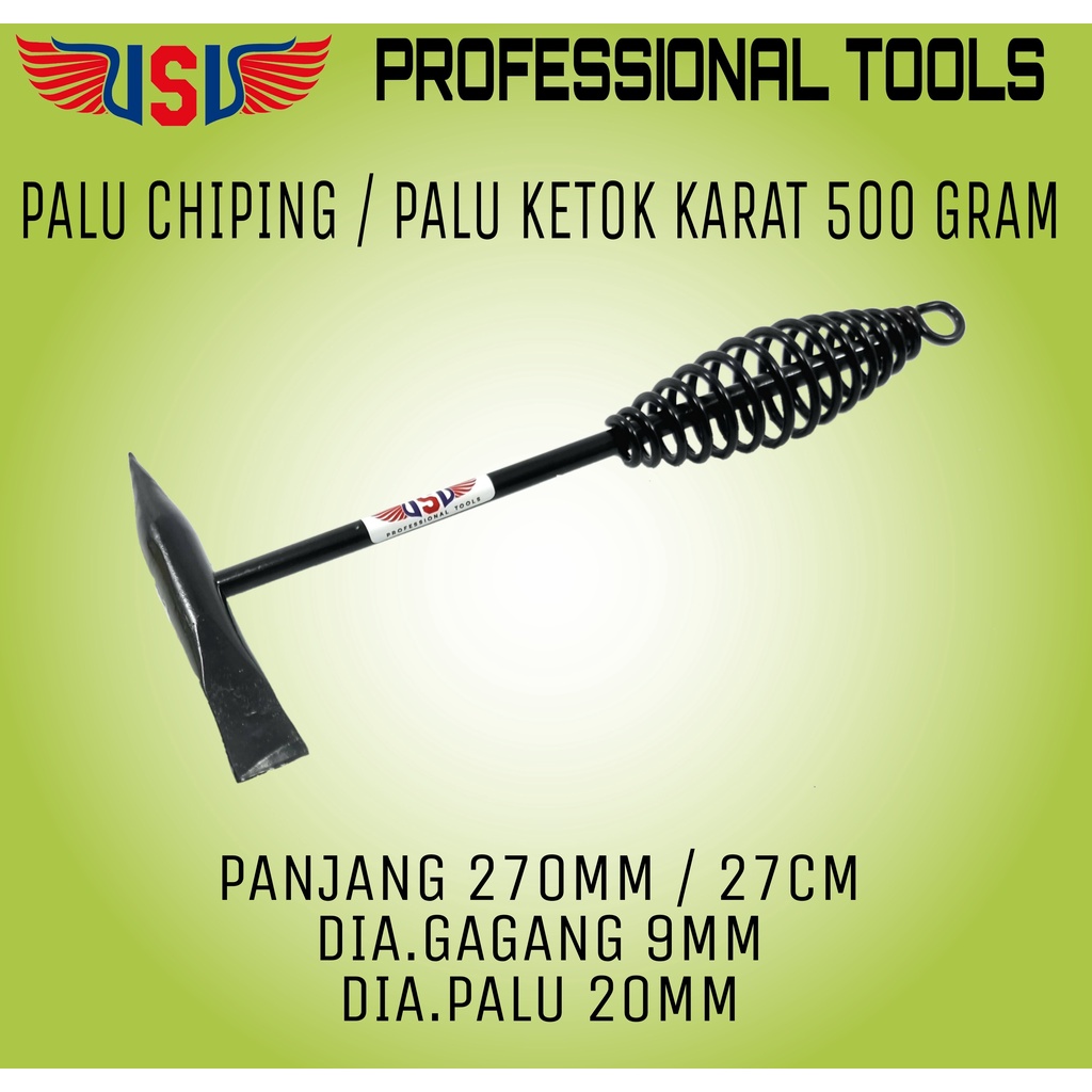 VSV Palu Ketok Karat Las 500gr Palu Chiping Per Chipping Hammer