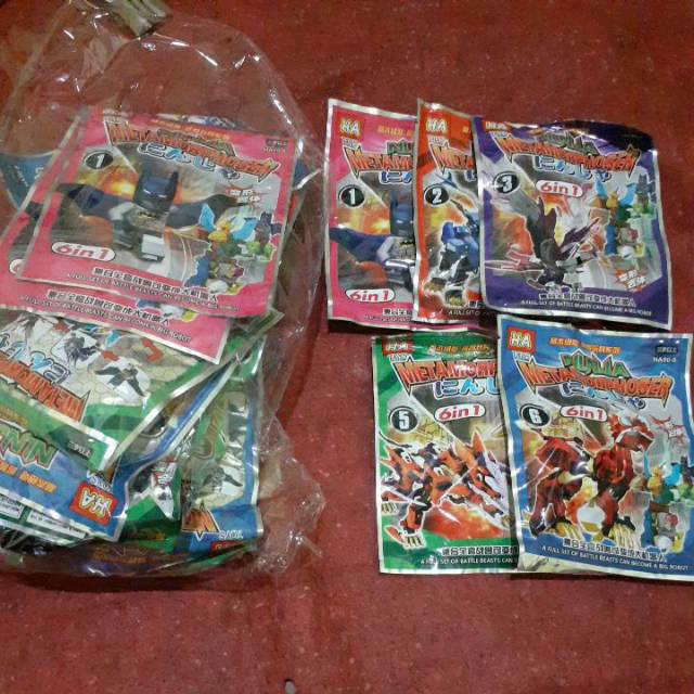 Robot gabungan/ merangkai NINJA METAMORPHOSER