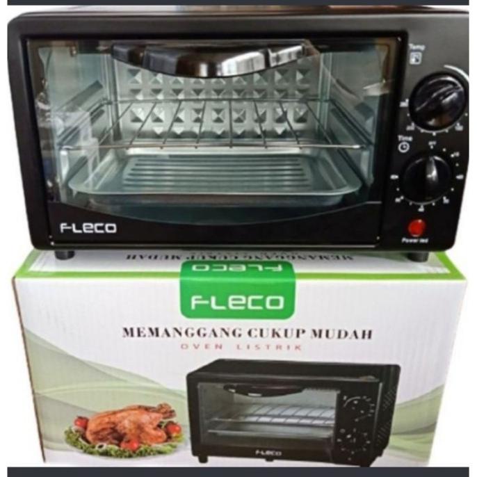 Open Ds] Fleco 905 Oven Listrik Low Watt - Hitam