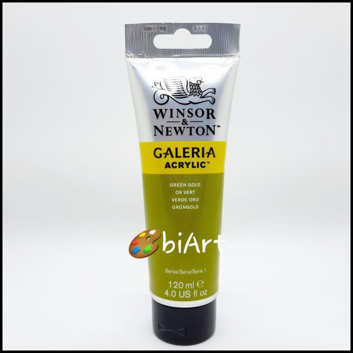 

Promo Cat Akrilik Galeria Acrylic Colour 120 Ml Green Gold Winsor & Newton