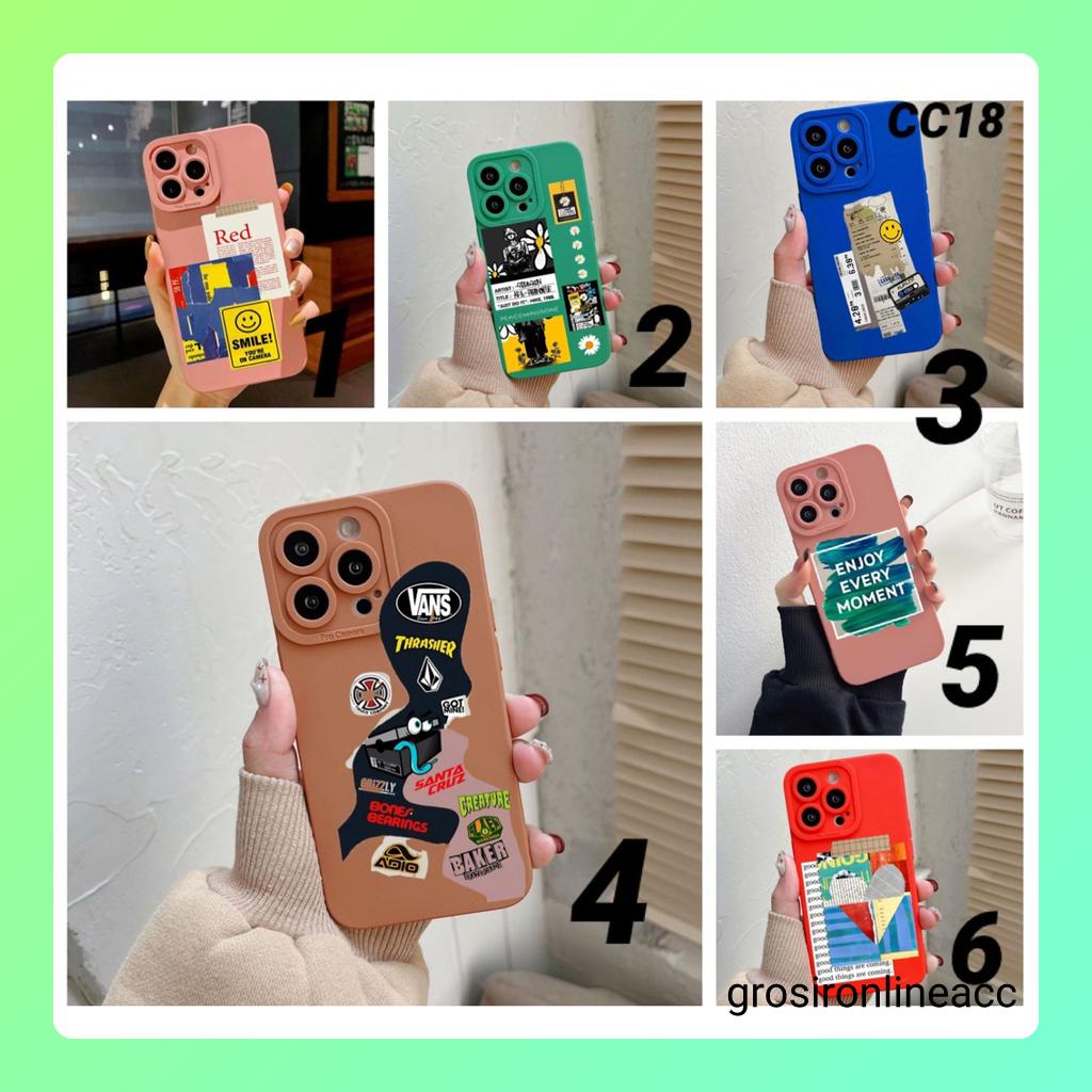 Case Casing Mata Kucing CC18 for Oppo Realme 10 C1 C2 C3 C10 C11 C12 C15 C20 C20a C21 C21y C30 C31 C33 C35 U1 U2 2 5 5i 5s Narzo 20 30A 50a 50i