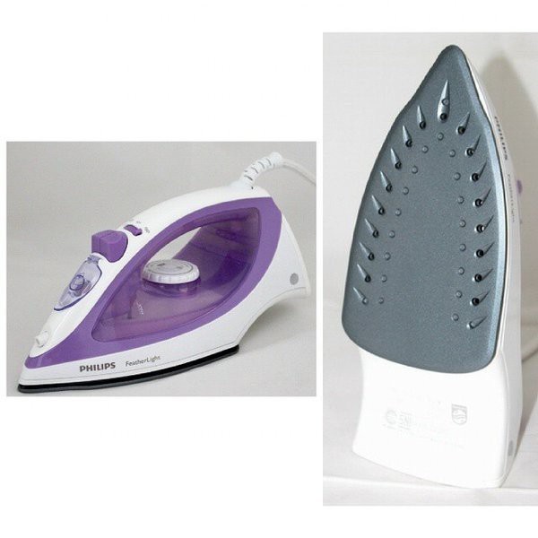 Setrika Philips Feather Light Steam Iron GC1418 Ungu Setrikaan Anti Lengket