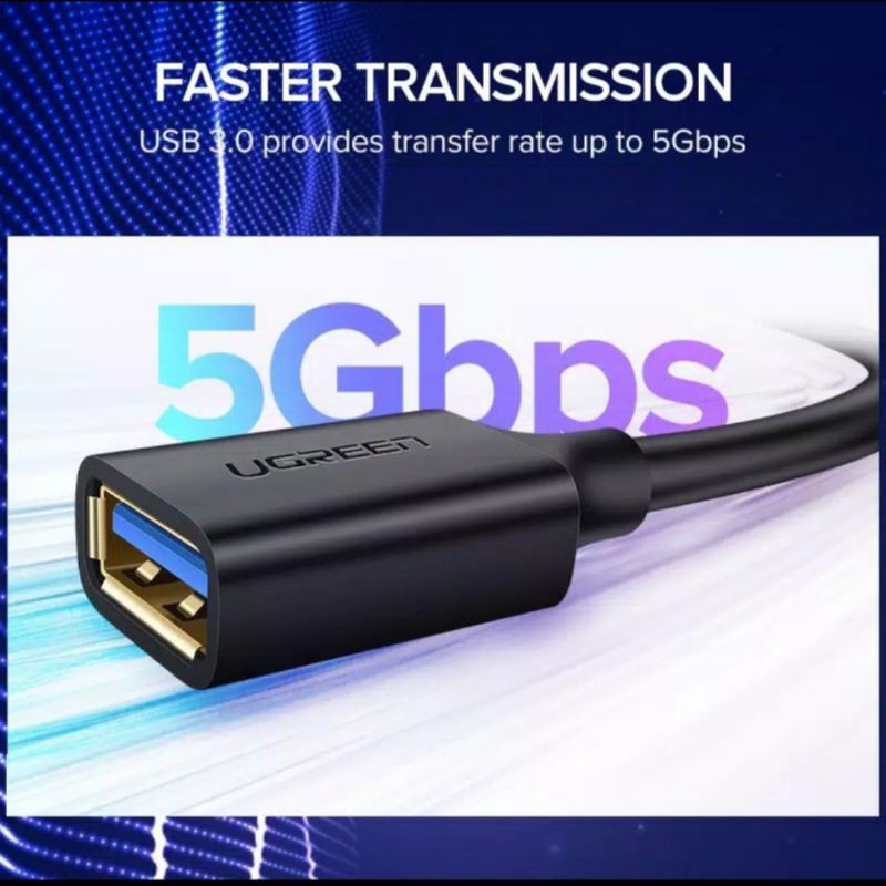 Ugreen Usb 3.0 Extension Male to Female - Ugreen Usb Extension 3.0 5GBps Fast Transfer