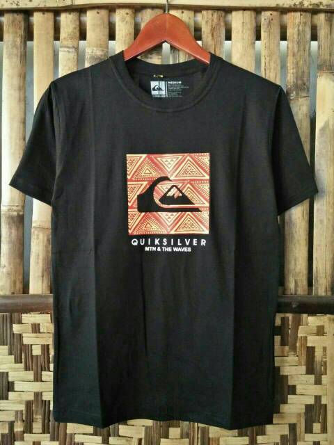 Kaos T-shirt Quicksilver Cotton Combed 30s Premium Best Seller Kaos Distro Berkualitas Kado Hadiah