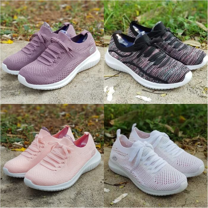 Best Promo Sepatu Wanita Skechers/ Skecher/ Sketchers/ Sketcher Ultra Flex State