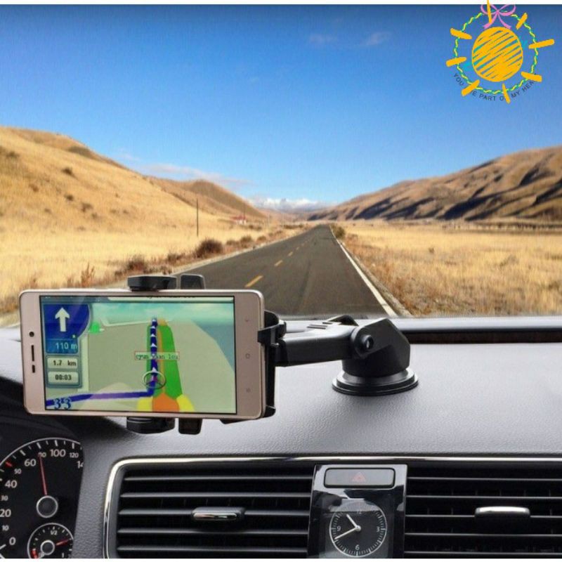 Car Holder Mobil Robot RT-CH03 360 Rotatable Bracket Stand HP GPS