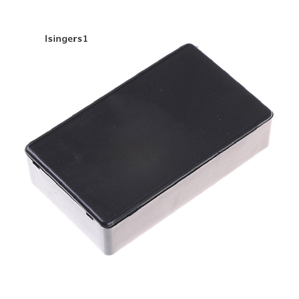 (lsingers1) Kotak Penutup Proyek Elektronik DIY Bahan Plastik ABS Ukuran 100x60 X 25mm