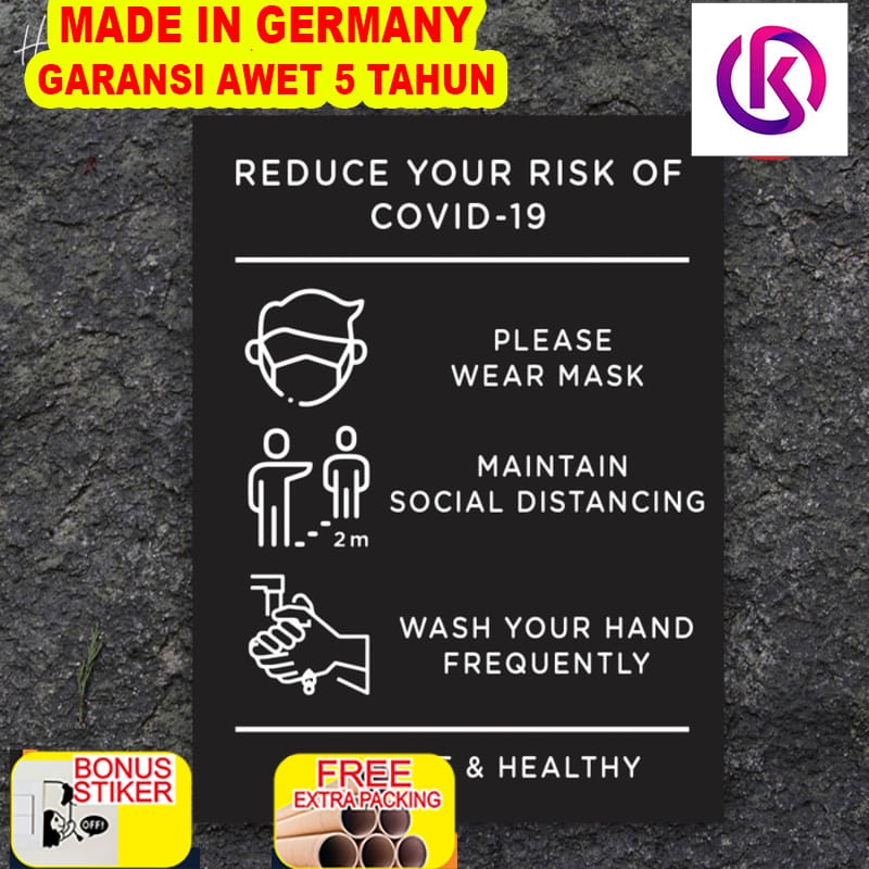 

Terlaris Sign Area Wajib Patuh Protokol Kesehatan Inggris | Sign Acrylic