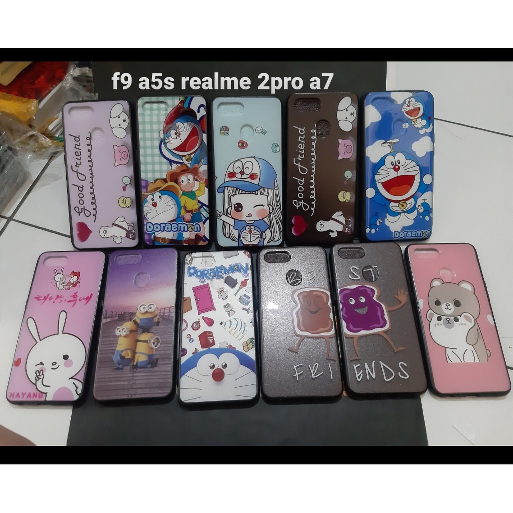 FUZE CASE SILIKON KARAKTER OPPO A5S / F9 / REALME 2 PRO / A7