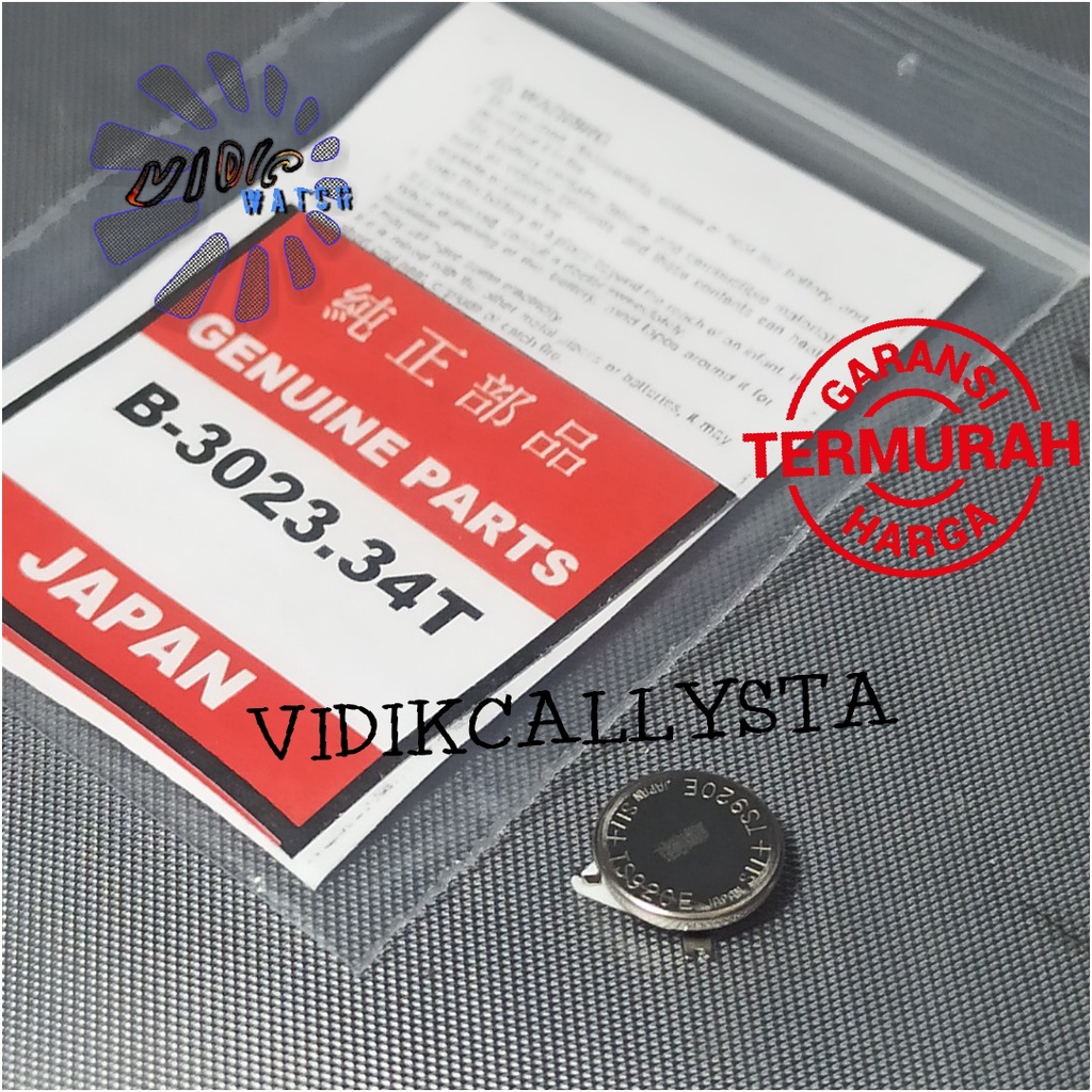 KAPASITOR BATRE SEIKO MT920 3023 34T 24H B3023.34T MT920 V172 V174 V175 V176 V192 V195 V198