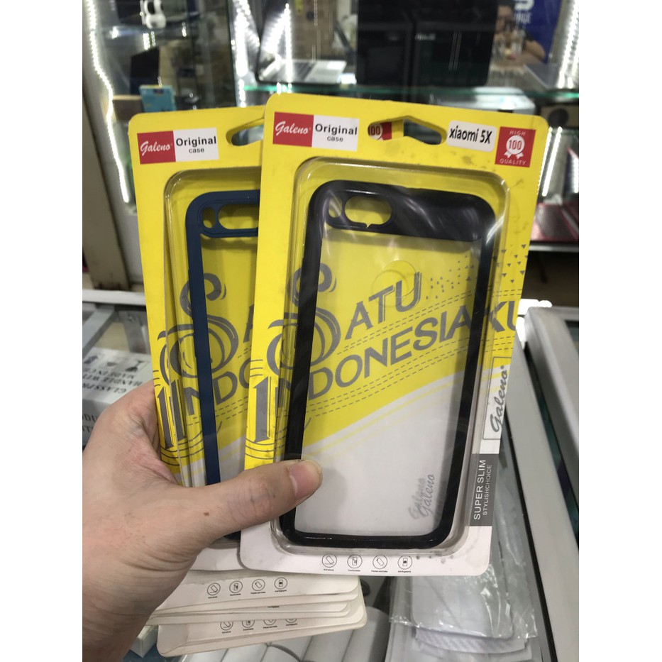 BUMPER CASE MIKA FUZE SHOCK PROFF ANTI PECAH REDMI 5X / MI A1