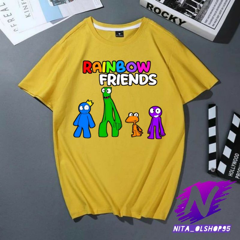 rainbow friends game kaos anak baju anak rainbow friends roblox