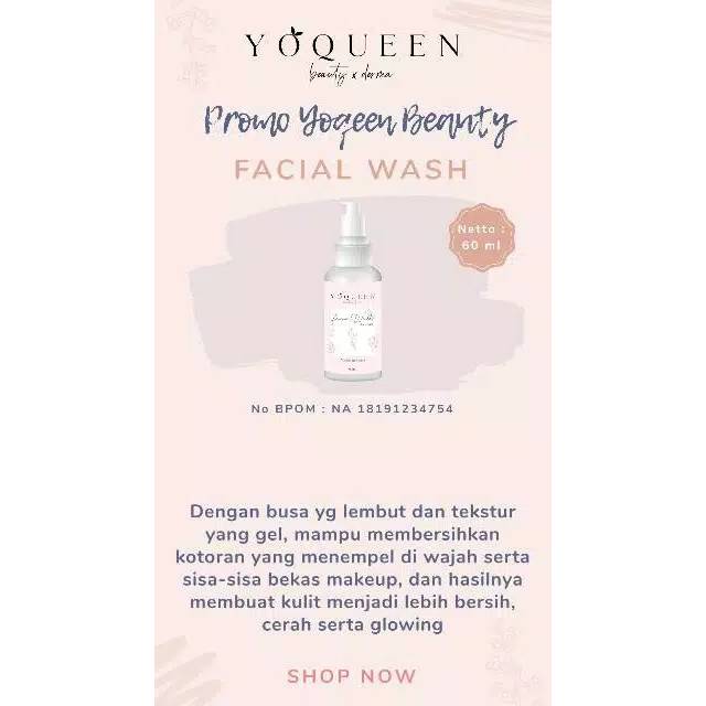 YOQUEEN Beauty, Night Cream, Brightening Cream, Facial Wash, Essence, Sunscreen