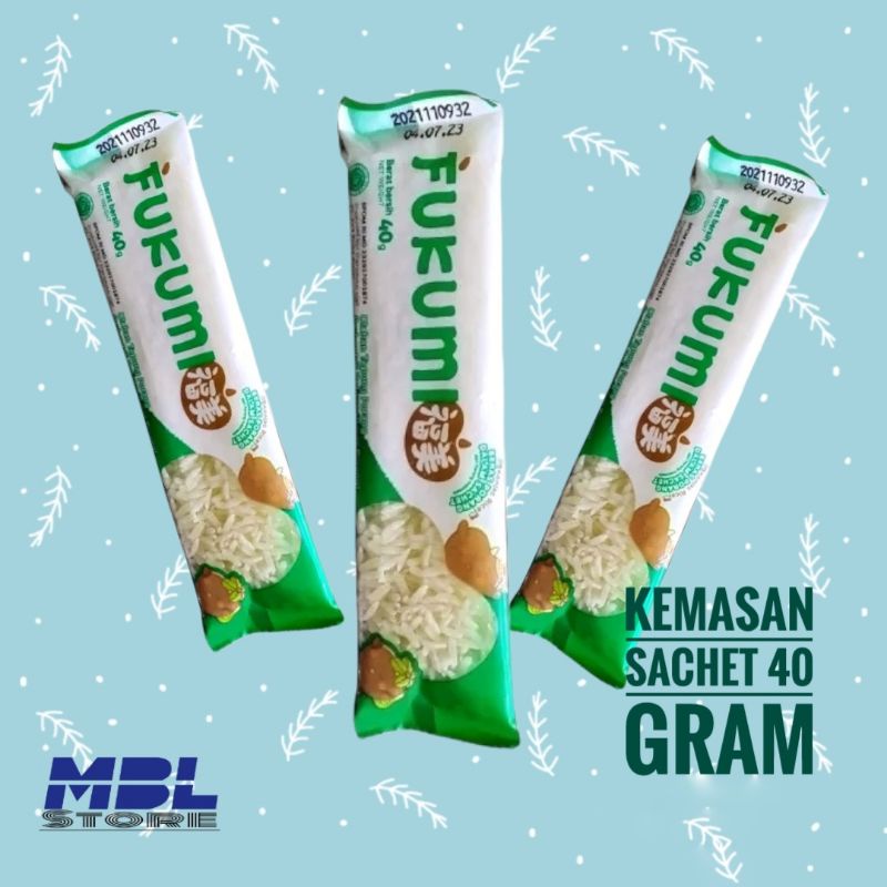 Fukumi beras porang sachet 40 gram shirataki konjac rice