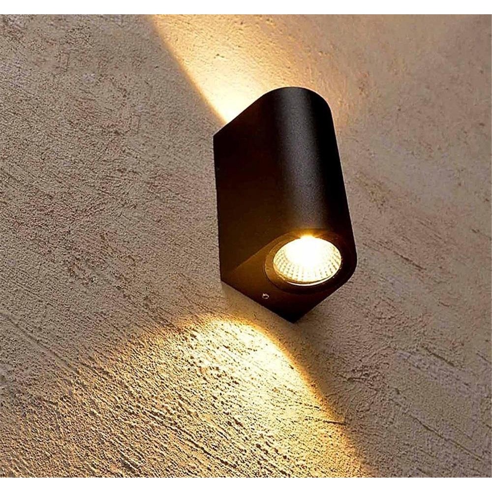 Lampu Dinding Dekorasi Rumah Nordic Simple Wall Lamp 2 Head COB 6W Warm White