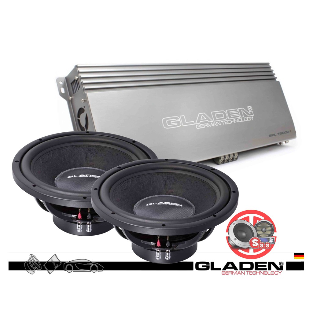 Paket Audio Mobil SQL SPL Loud by Gladen