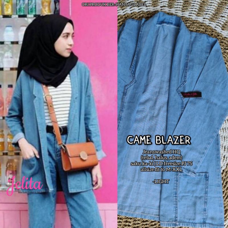 Came Blazer Wanita | Outer Jeans By GFS